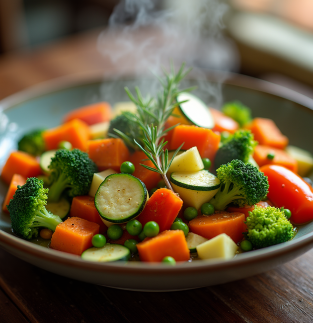Panaché de Verduras al Vapor