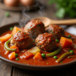 Albóndigas a la Jardinera