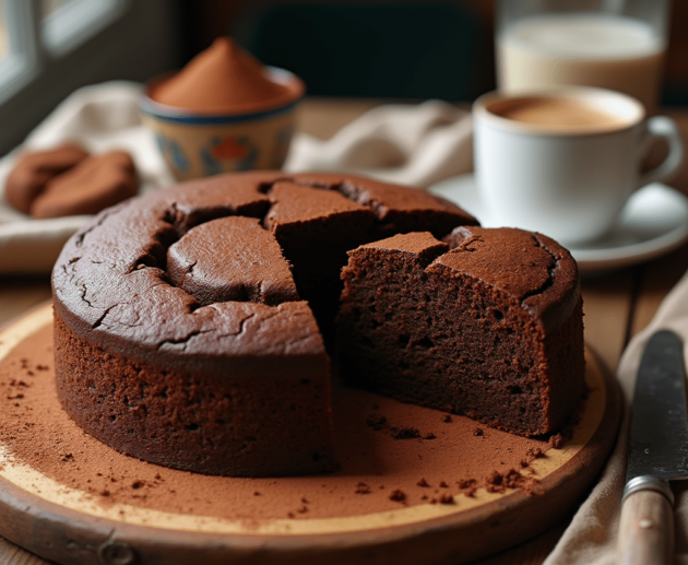 Bizcocho de Chocolate Esponjoso