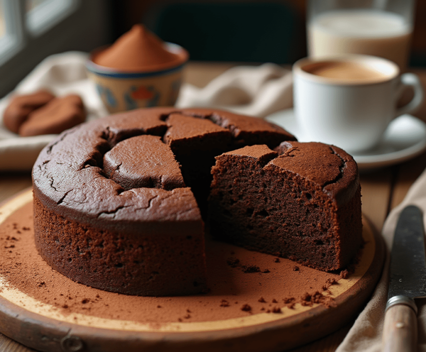 Bizcocho de Chocolate Esponjoso