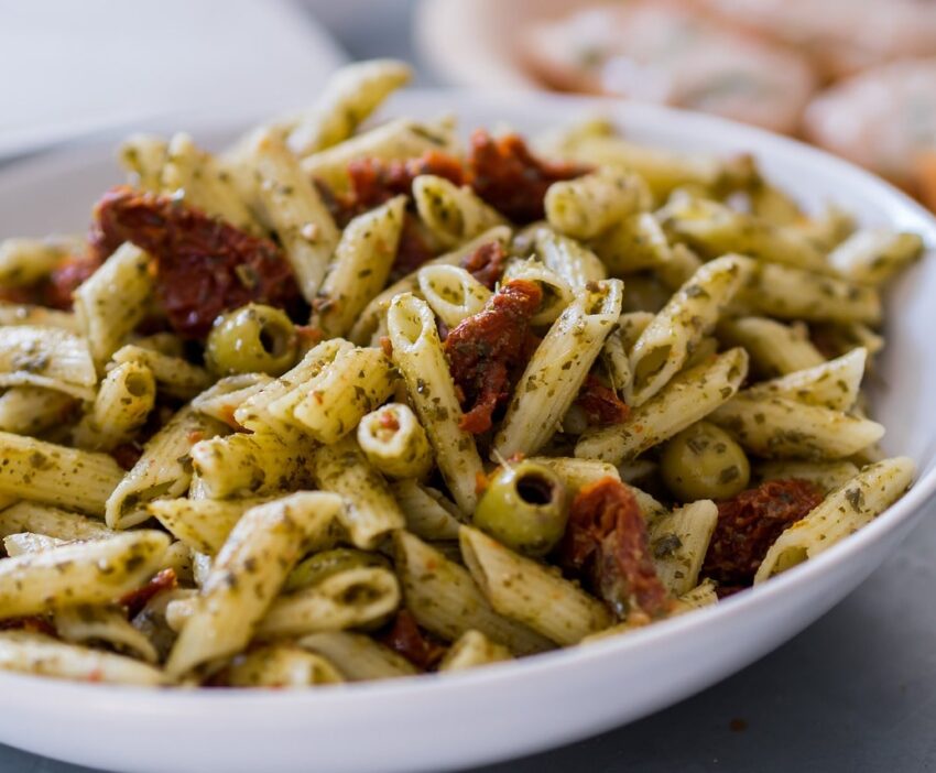 Ensalada de Pasta con Vinagreta de Yogur