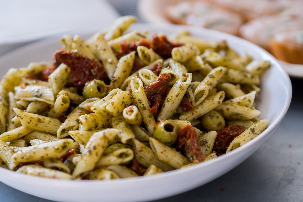 Ensalada de Pasta con Vinagreta de Yogur