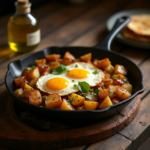 Huevos con Patatas a lo Pobre